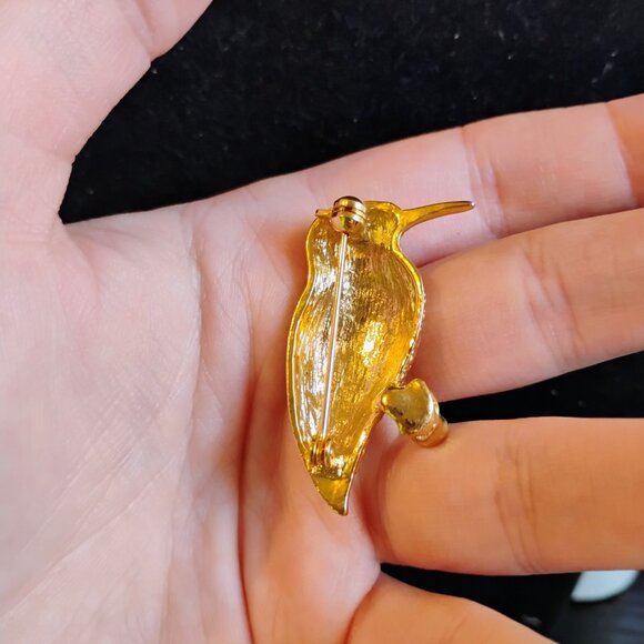 Hummingbird brooch - Picture 2 of 2